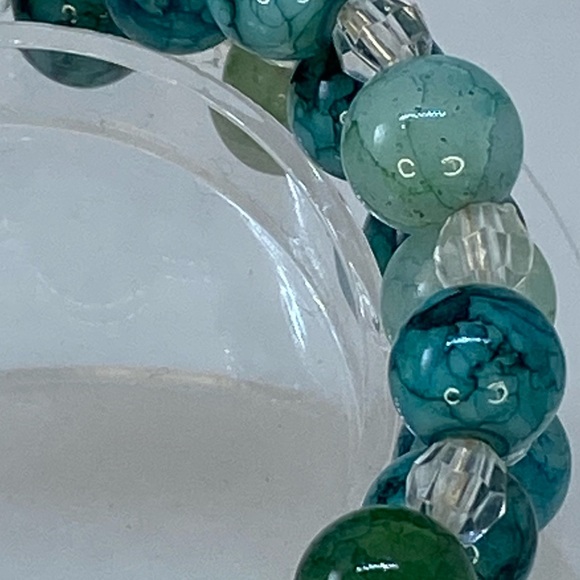 Handmade Wrap Around Beaded Bracelets, Wrap Bracelet, Stack Bracelet - Picture 2 of 16